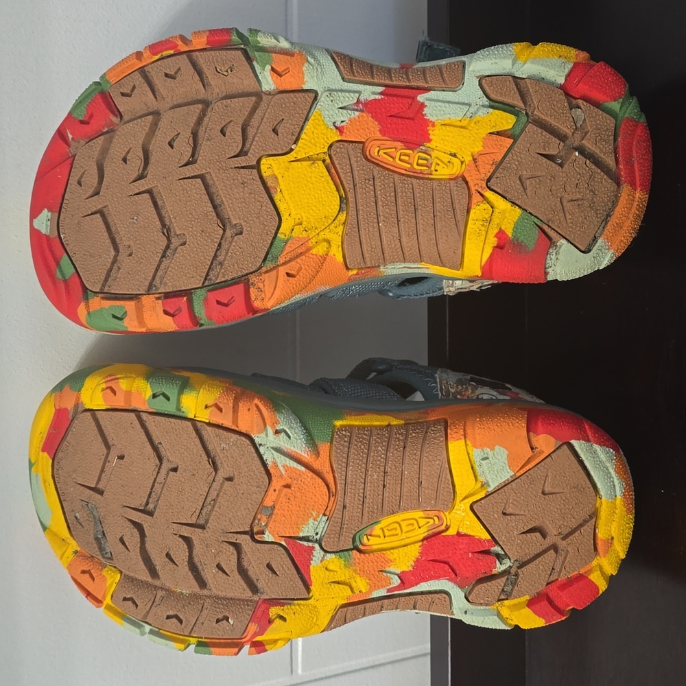 RARE Keen Newport X Sandals Acoustic Camp Music Festival Shoes Size 13 - Picture 4 of 7